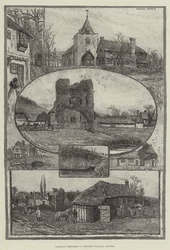 Streifzüge, ein Dorf in Kent, Otford